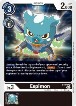 P-078 - Espimon - Digimon - Promo