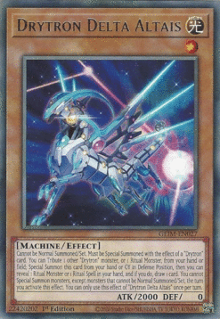 GEIM-EN027 - Drytron Delta Altais - Rare - 1st Edition