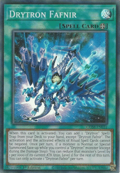 GEIM-EN031 - Drytron Fafnir - Super Rare - 1st Edition
