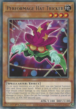 GEIM-EN038 - Performage Hat Tricker - Rare - 1st Edition