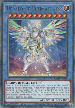 GEIM-EN046 - Herald of Ultimateness - Rare - 1st Edition