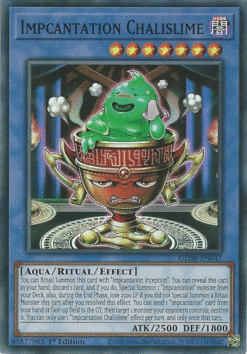 GEIM-EN047 - Impcantation Chalislime - Super Rare - 1st Edition