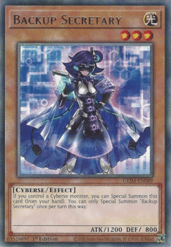 GEIM-EN049 - Backup Secretary - Rare - 1st Edition