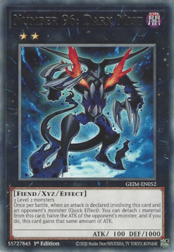 GEIM-EN052 - Number 96: Dark Mist - Rare - 1st Edition
