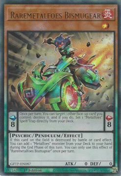 GFTP-EN087 - Raremetalfoes Bismugear - Ultra Rare - 1st Edition