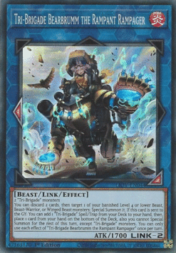 LIOV-EN044 - Tri-Brigade Bearbrumm the Rampant Rampager - Super Rare - 1st Edition