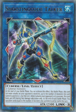 MGED-EN105 - Shootingcode Talker - Gold-Letter Rare