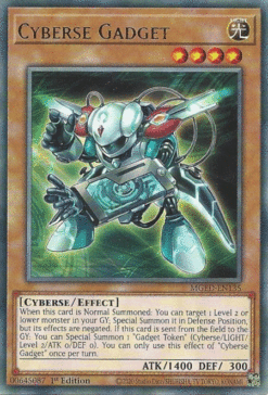 MGED-EN135 - Cyberse Gadget - Gold-Letter Rare