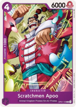 [ONE PIECE] OP01-103 - Scratchmen Apoo - Common