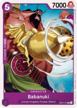 [ONE PIECE] OP01-107 - Babanuki - Common