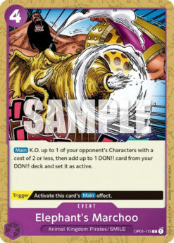 [ONE PIECE] OP01-115 - Elephant's Marchoo - Common