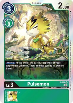 P-069 - Pulsemon - Digimon - Promo