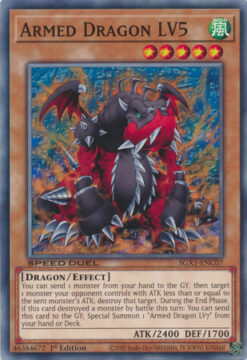 SGX1-ENC07 - Armed Dragon LV5 - Common - 1st Edition