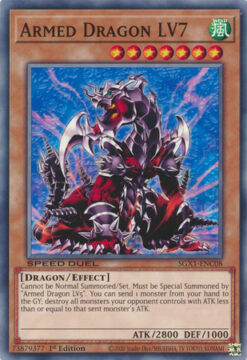 SGX1-ENC08 - Armed Dragon LV7 - Common - 1st Edition