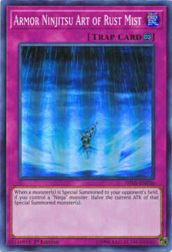 SHVA-EN030 - Armor Ninjitsu Art of Rust Mist - Super Rare - 1st Edition